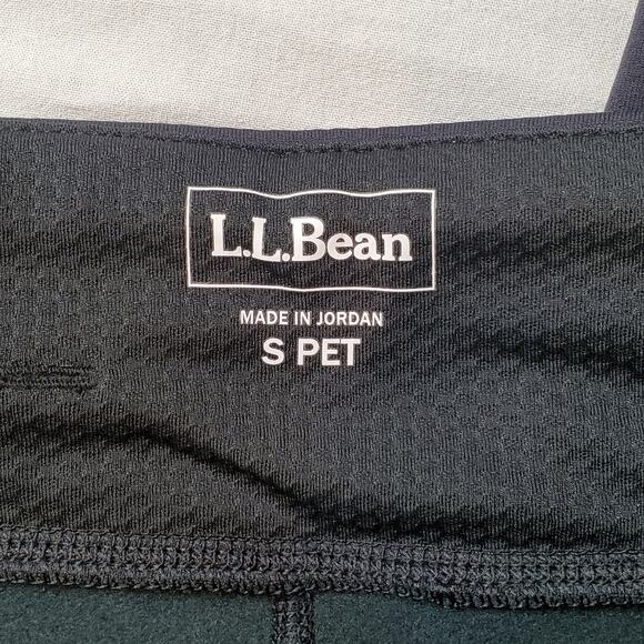L.L. Bean Women's Size SP PrimaLoft ThermaStretch Fleece Pants Black 506192 - Picture 7 of 8